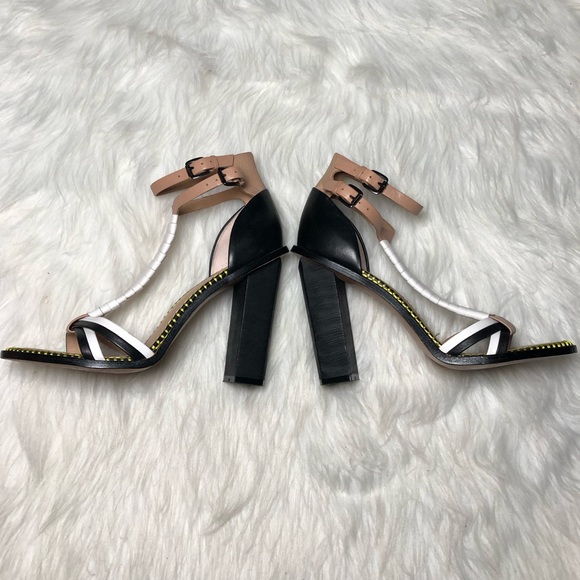 L.A.M.B.”Oracle Leather Dress Open-Toe Block Heel/Sandal,Size-8.5 - Picture 12 of 12